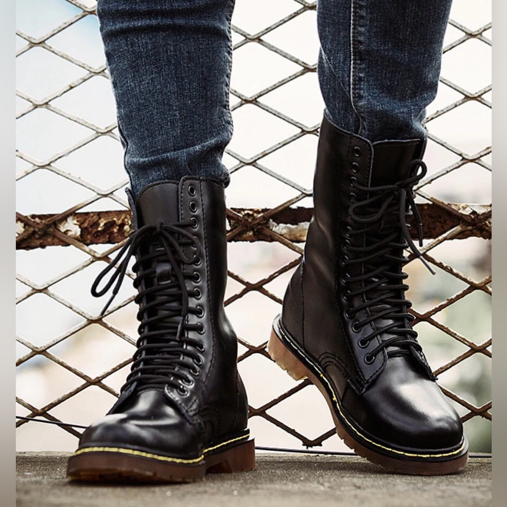 AULEMEN Men’s Black Aule Hunter Boots